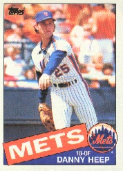 1985 Topps Baseball Cards      339     Danny Heep